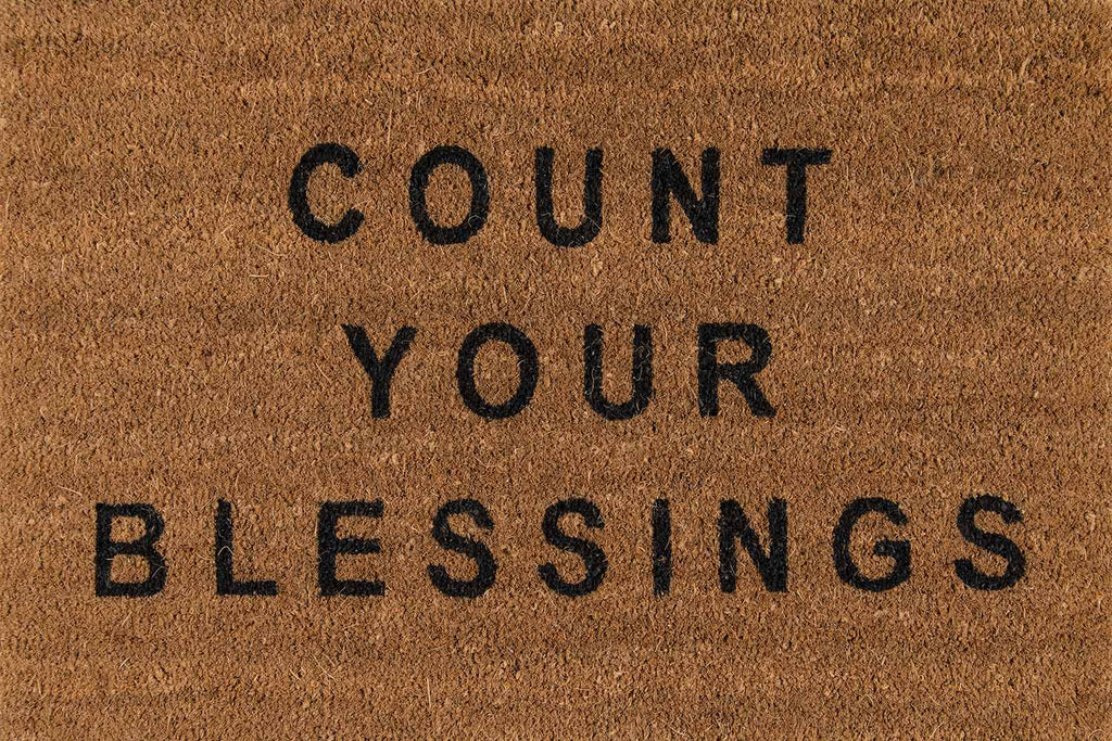 COUNT YOUR BLESSINGS MAT