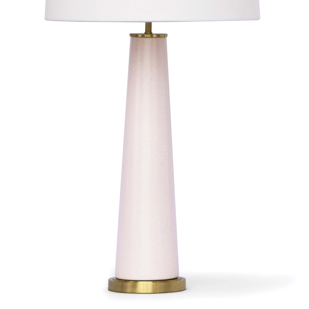 AUDREY CERAMIC TABLE LAMP (BLUSH)