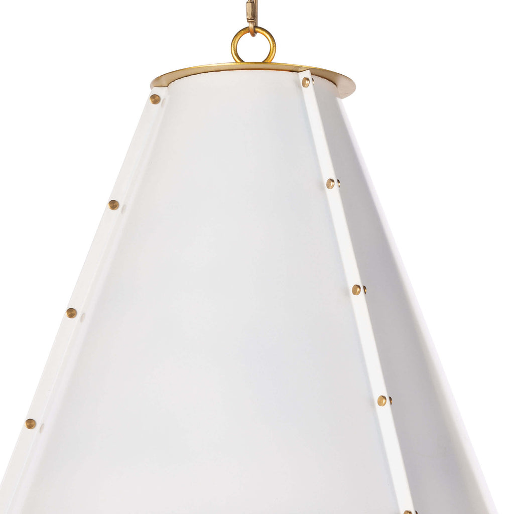 FRENCH MAID CHANDELIER SMALL (WHITE)