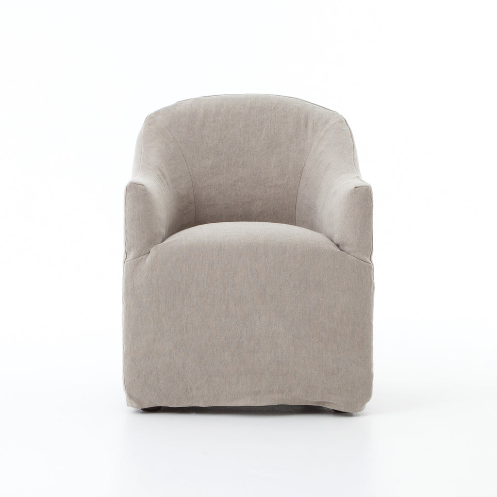 Cove Dining Chair-Heather Twill Stone