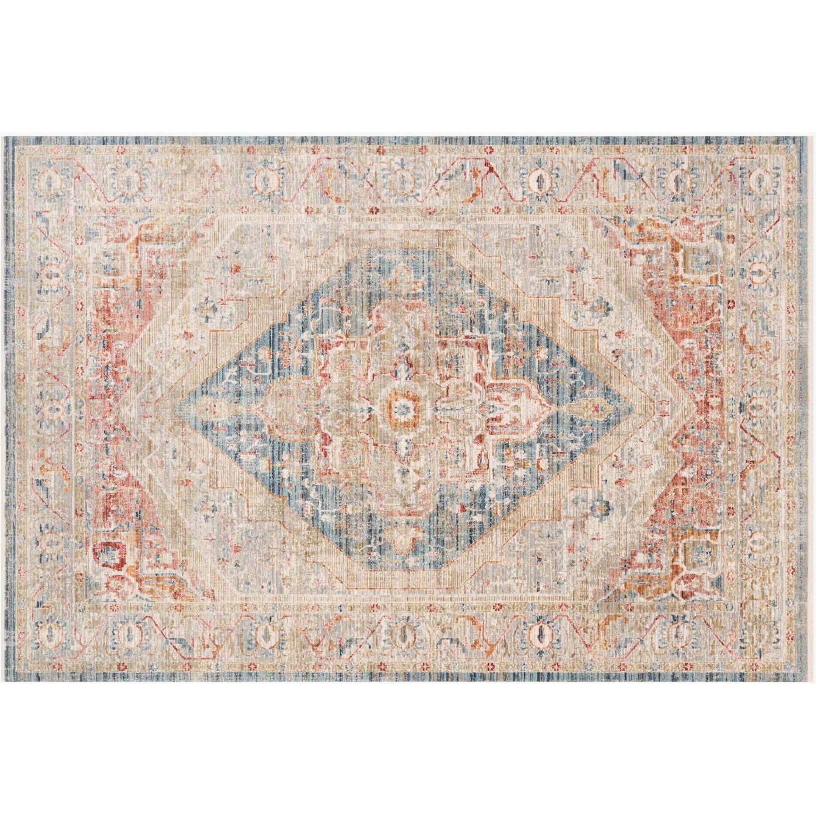 Carson Blue Multi Rug BLUE/ MULTI CLAIRE RUG