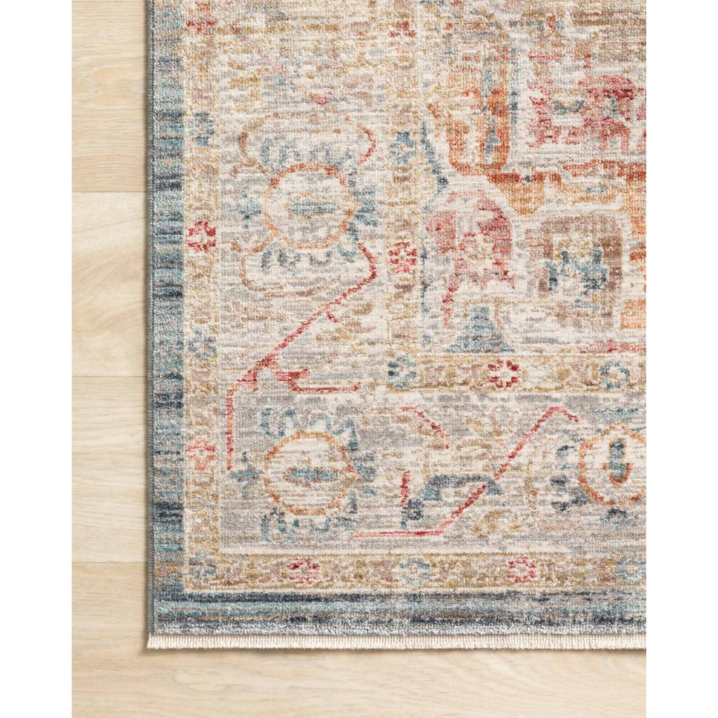 BLUE/ MULTI CLAIRE RUG