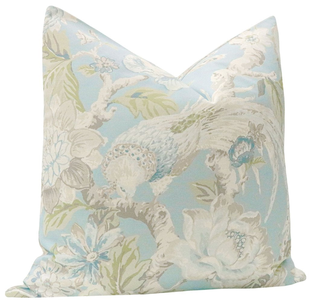 FLORAL AVIARY PILLOW