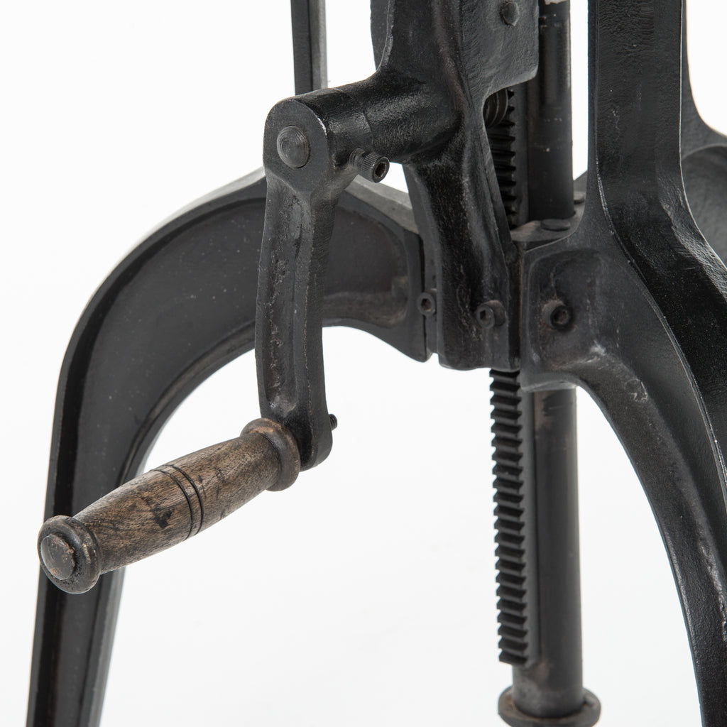 Rockwell Crank Adjustable Side Tbl-Satin