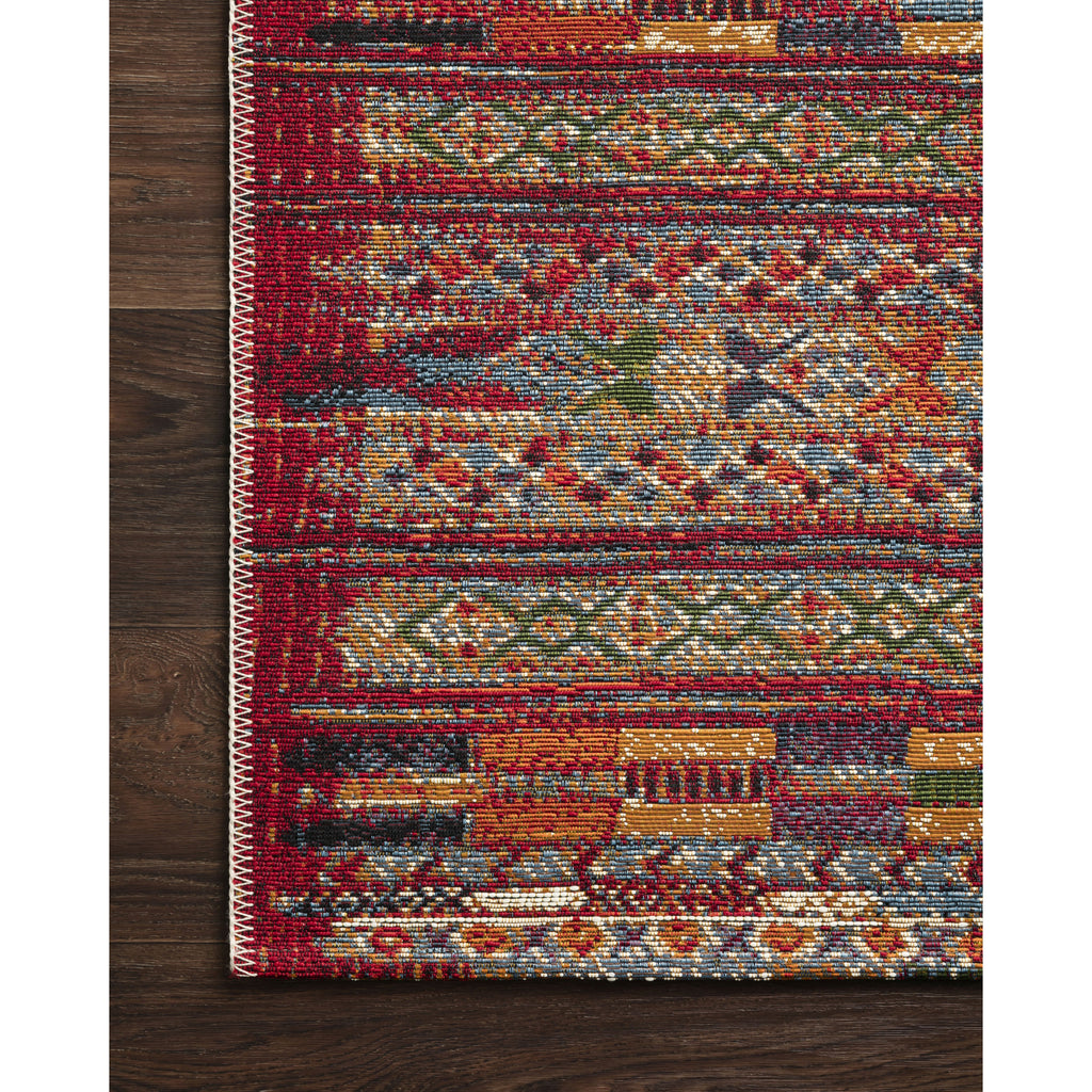 RED/ MULTI MIKA RUG