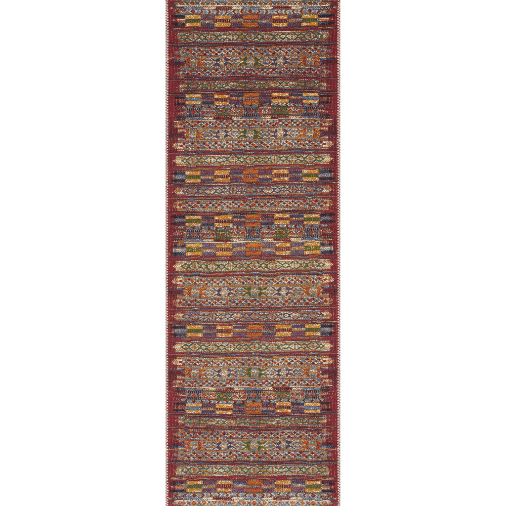 RED/ MULTI MIKA RUG