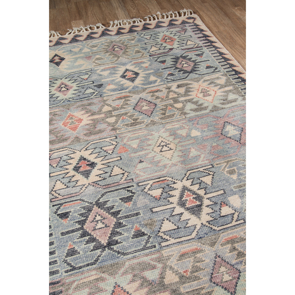 BLUE AZTEC NOMAD RUG