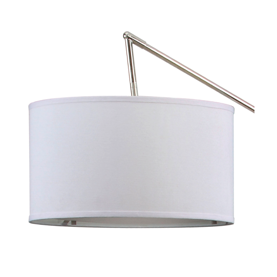 carina white floor lamp shade