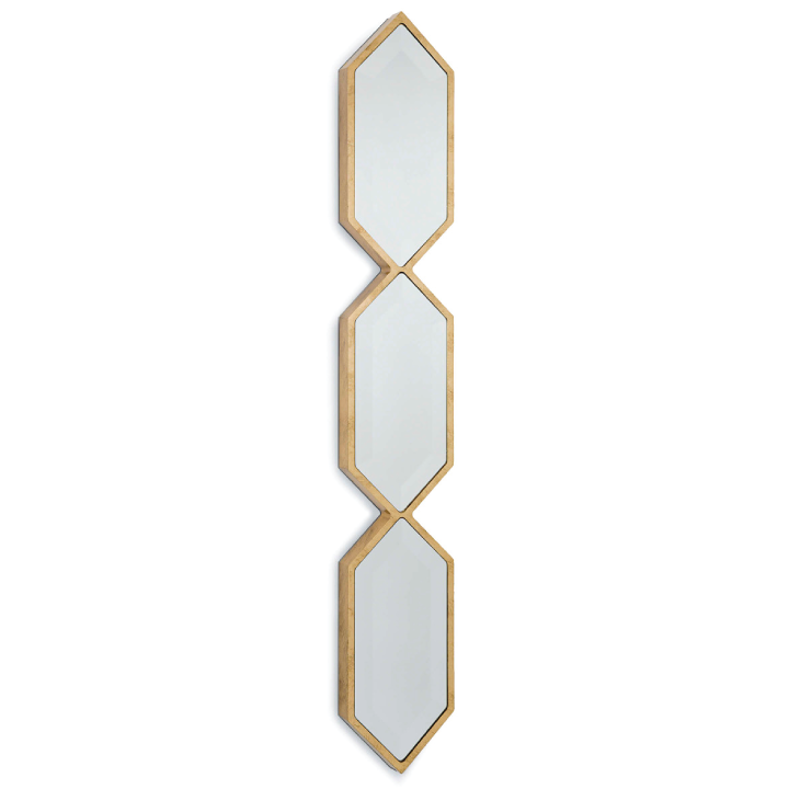 Triple Diamond Wall Panel Mirror
