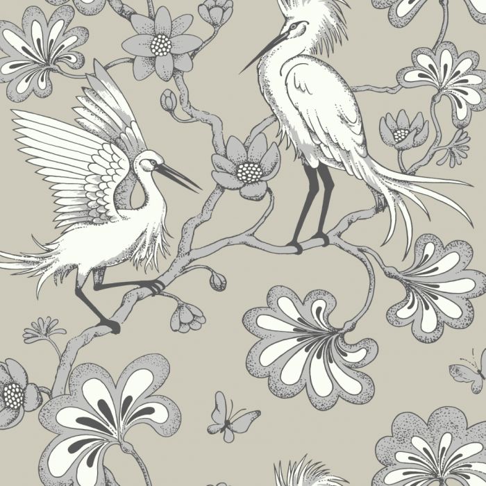 taupe egrets wallpaper
