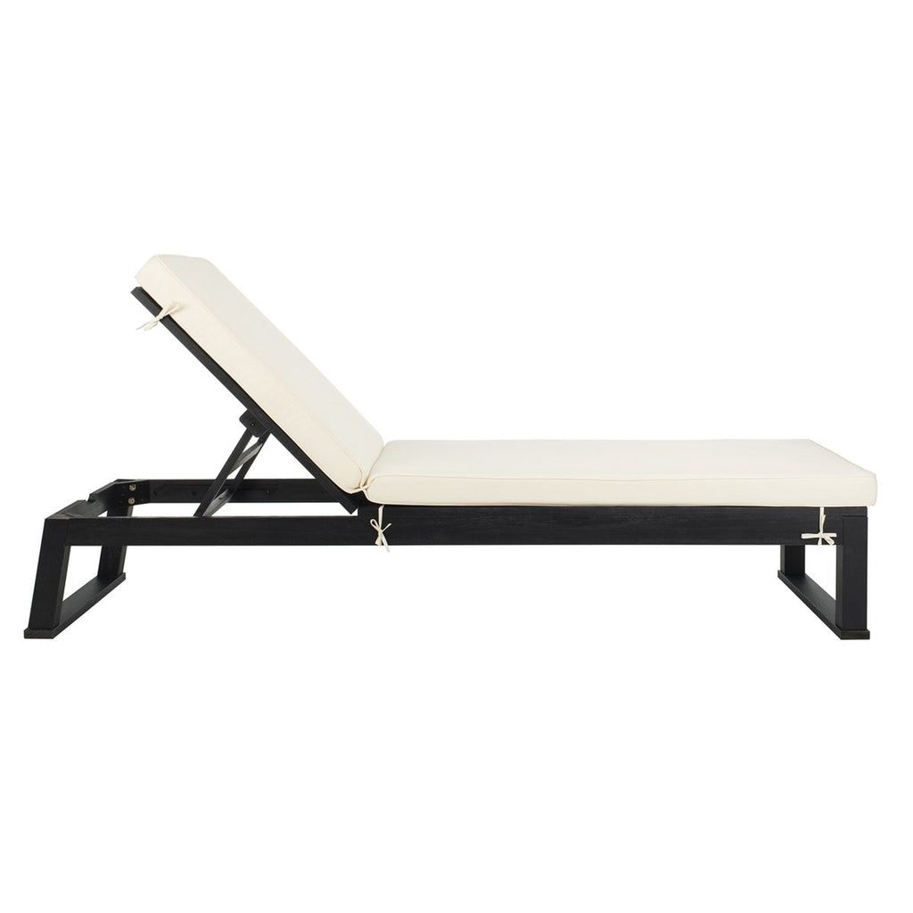 IBIZA BLACK SUNLOUNGER