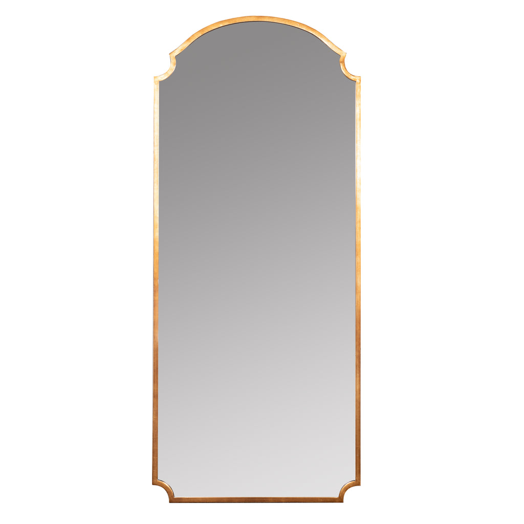 saxton gold finished mirror