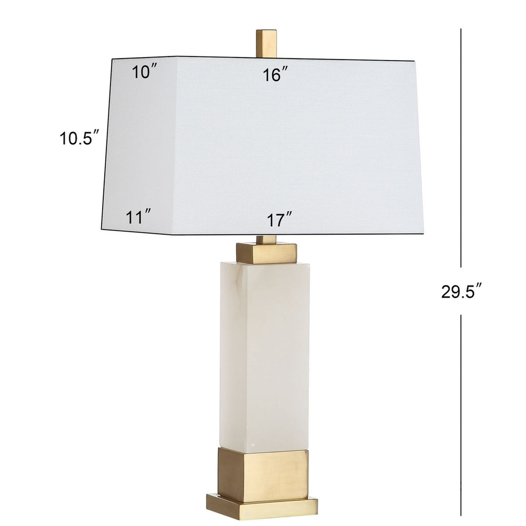 ROZELLA ALABASTER TABLE LAMP