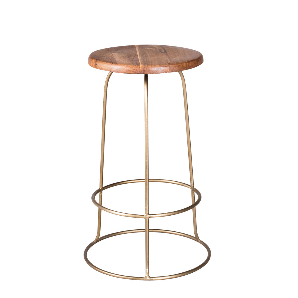 WILCO BRASS BARSTOOL
